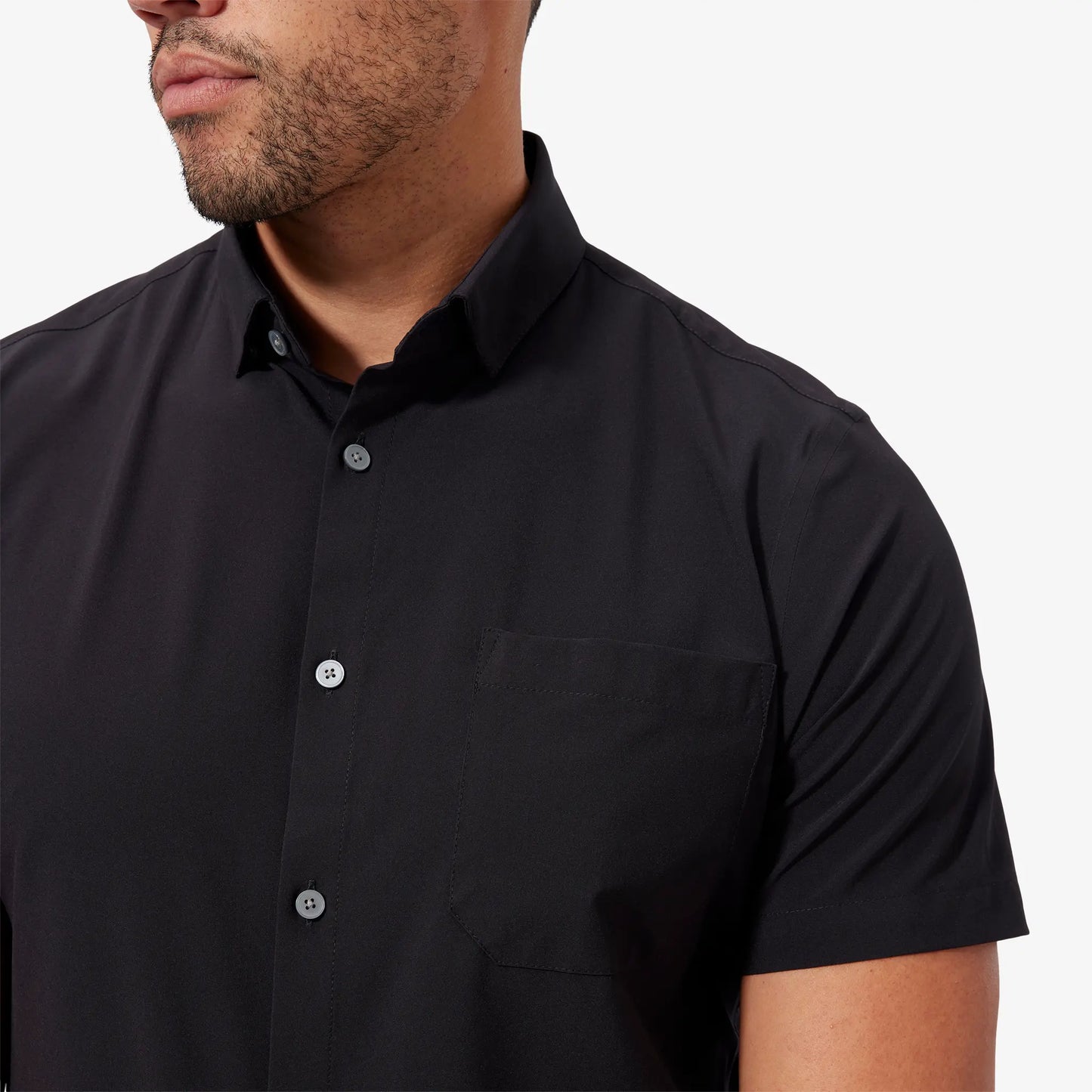 Leeward Short Sleeve Black - Mizzen + Main