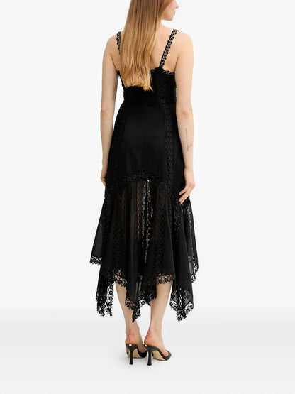 Blossel Long Dress Black - Charo Ruiz