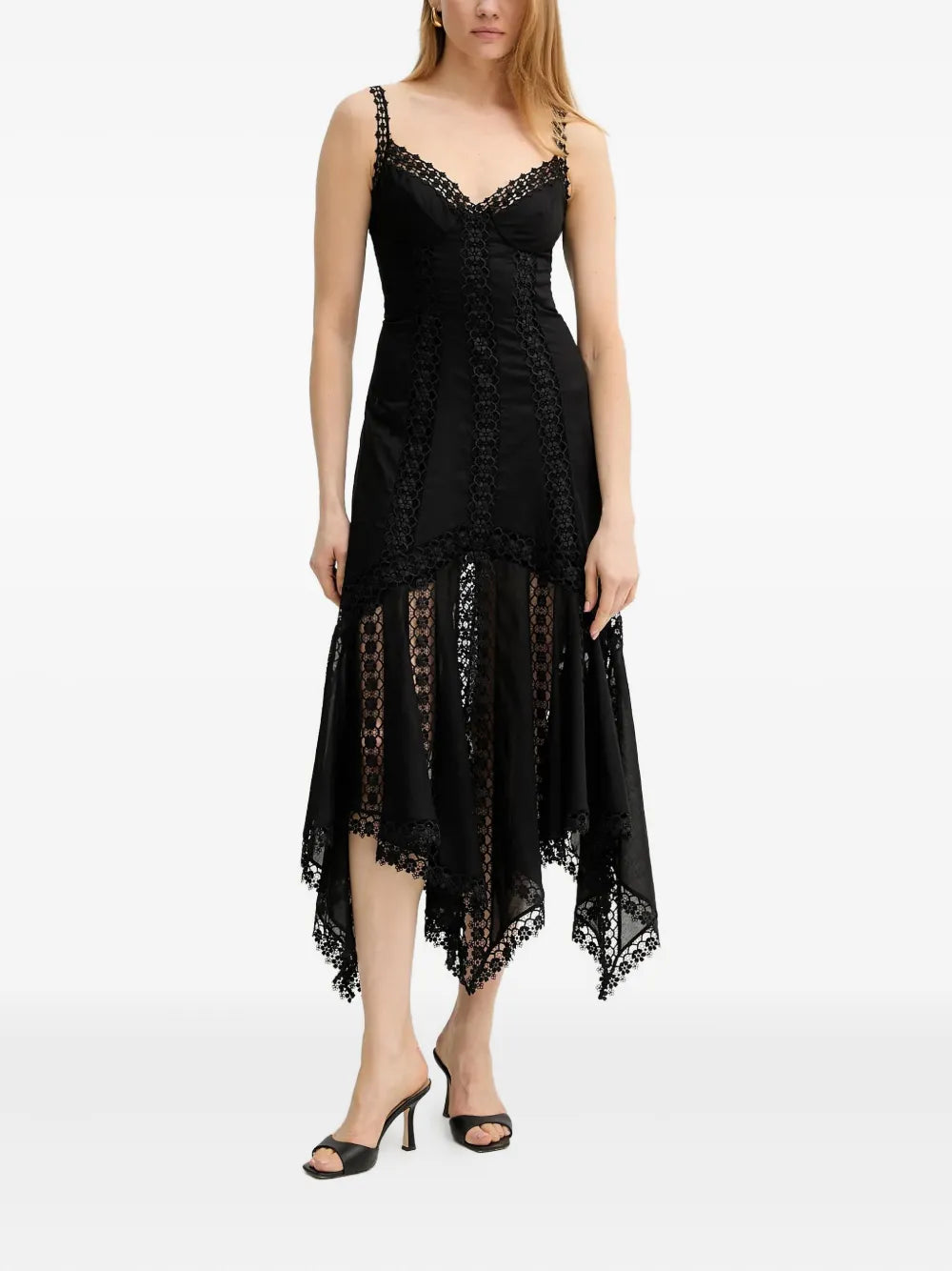 Blossel Long Dress Black - Charo Ruiz