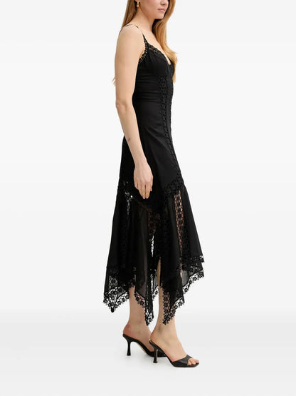 Blossel Long Dress Black - Charo Ruiz