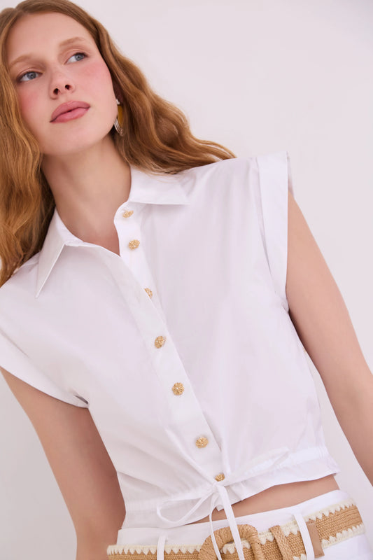 Octavia Top White - Cara Cara