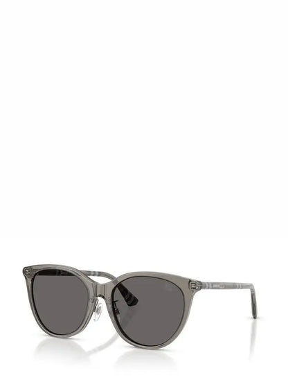 Round Sunglasses Grey - Burberry