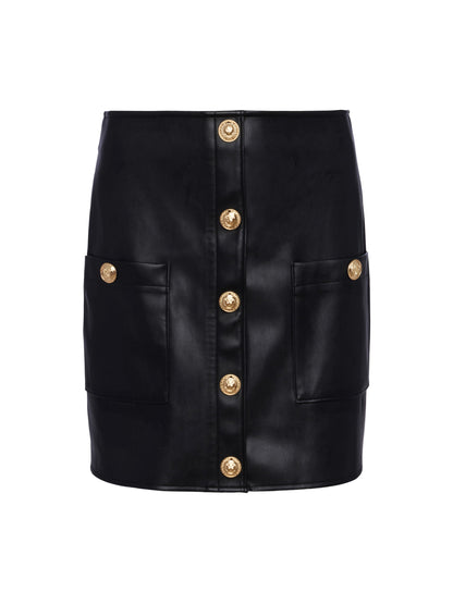 Truman Mini Skirt Black - L'AGENCE