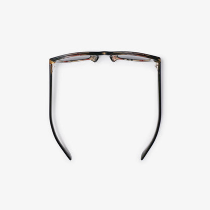 Check Round Sunglasses Black/Check - Burberry