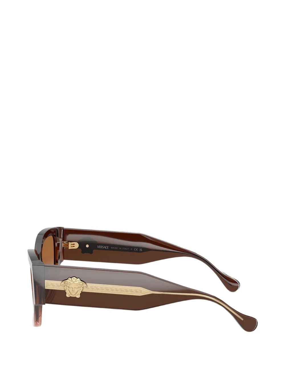 Medusa Focus Cat-Eye Sunglasses Brown Gradient - Versace