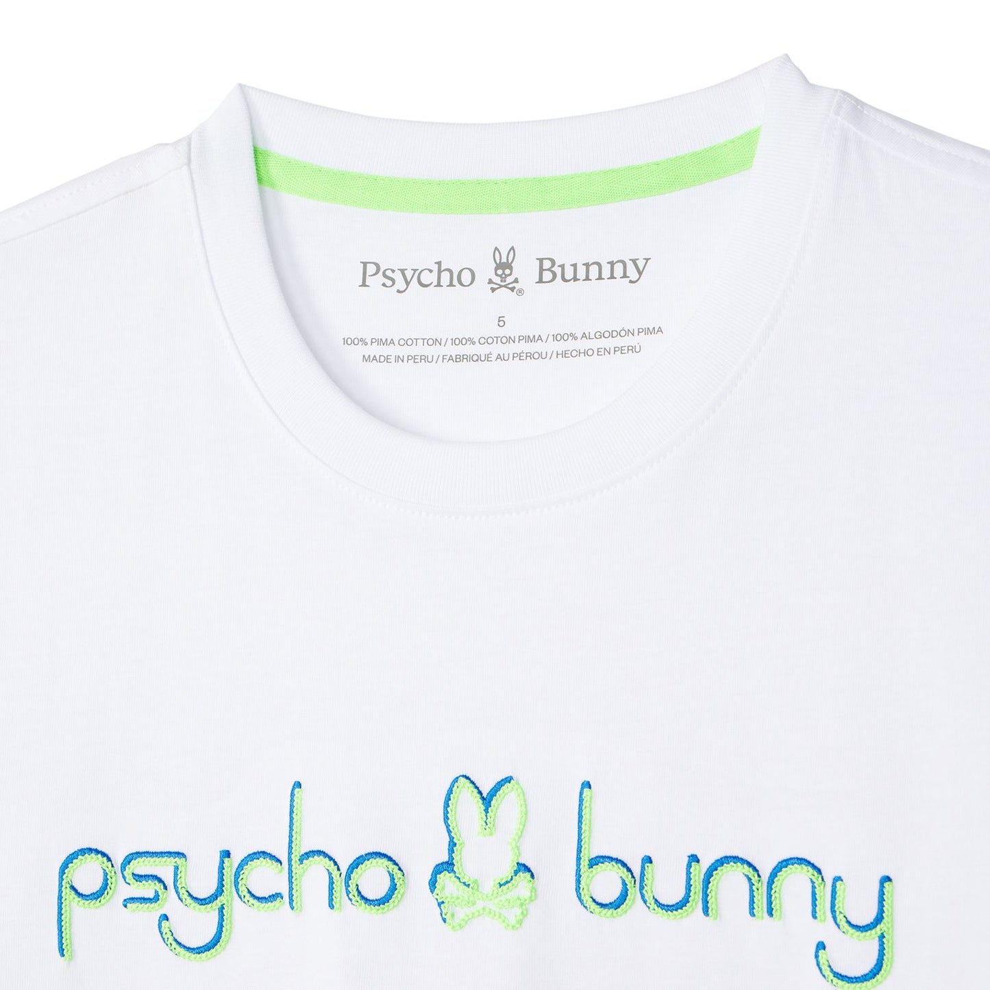 Louis Graphic Tee White - Psycho Bunny