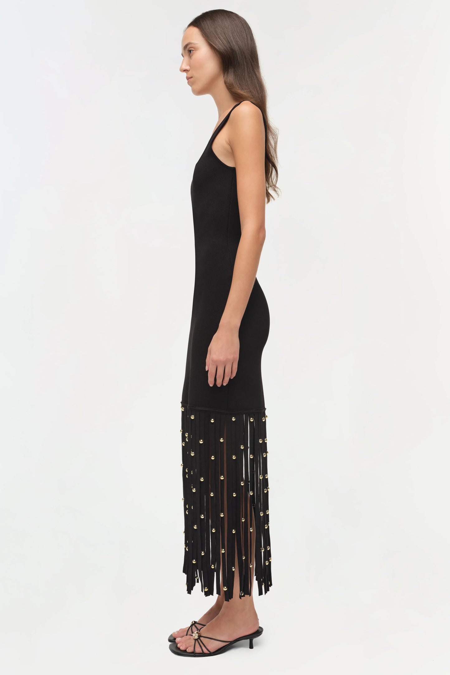 Romelia Knit Midi Dress Black - Simkhai