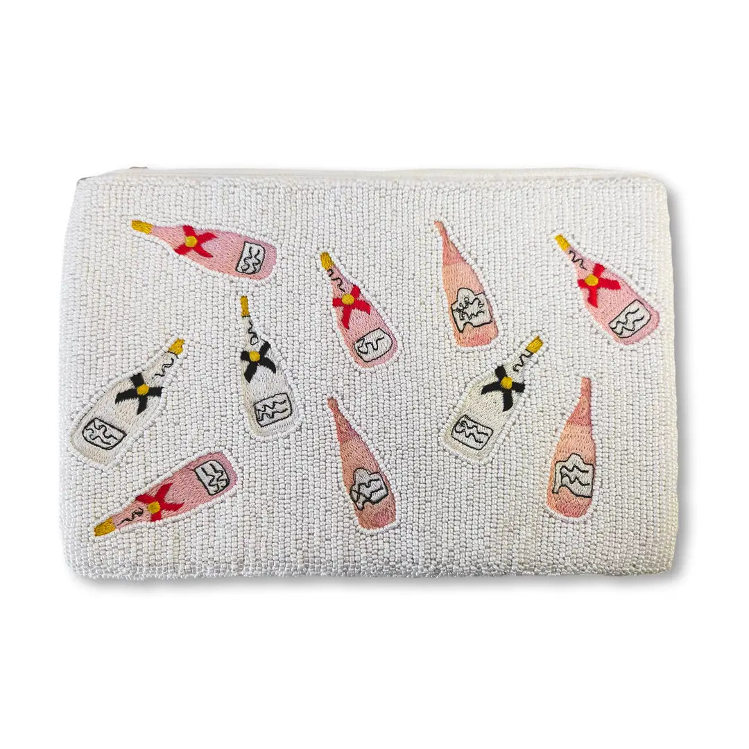 Champagne Beaded Bag - Toss Designs