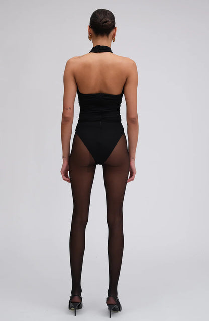 Ron Bodysuit Jet Black - Ronny Kobo