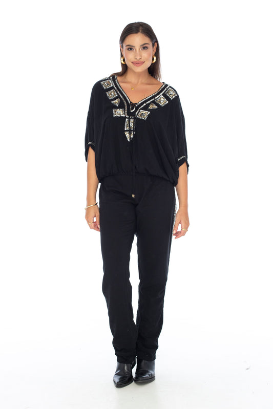 Evening Miami Top Style 2 Black - Skemo