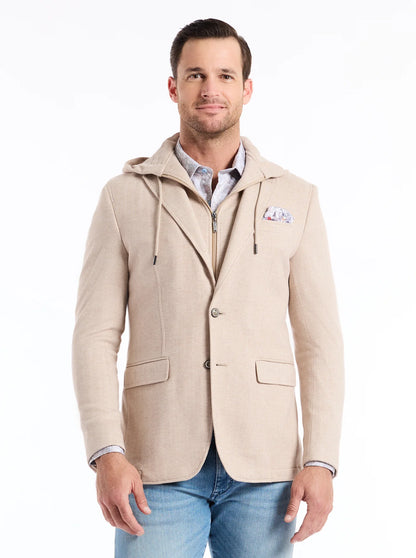 Jetset XV Blazer Oatmeal - Robert Graham