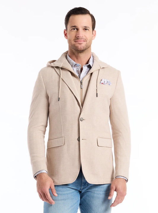 Jetset XV Blazer Oatmeal - Robert Graham