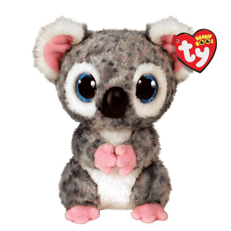 "Karli" Koala Stuffed Animal Gray - TY