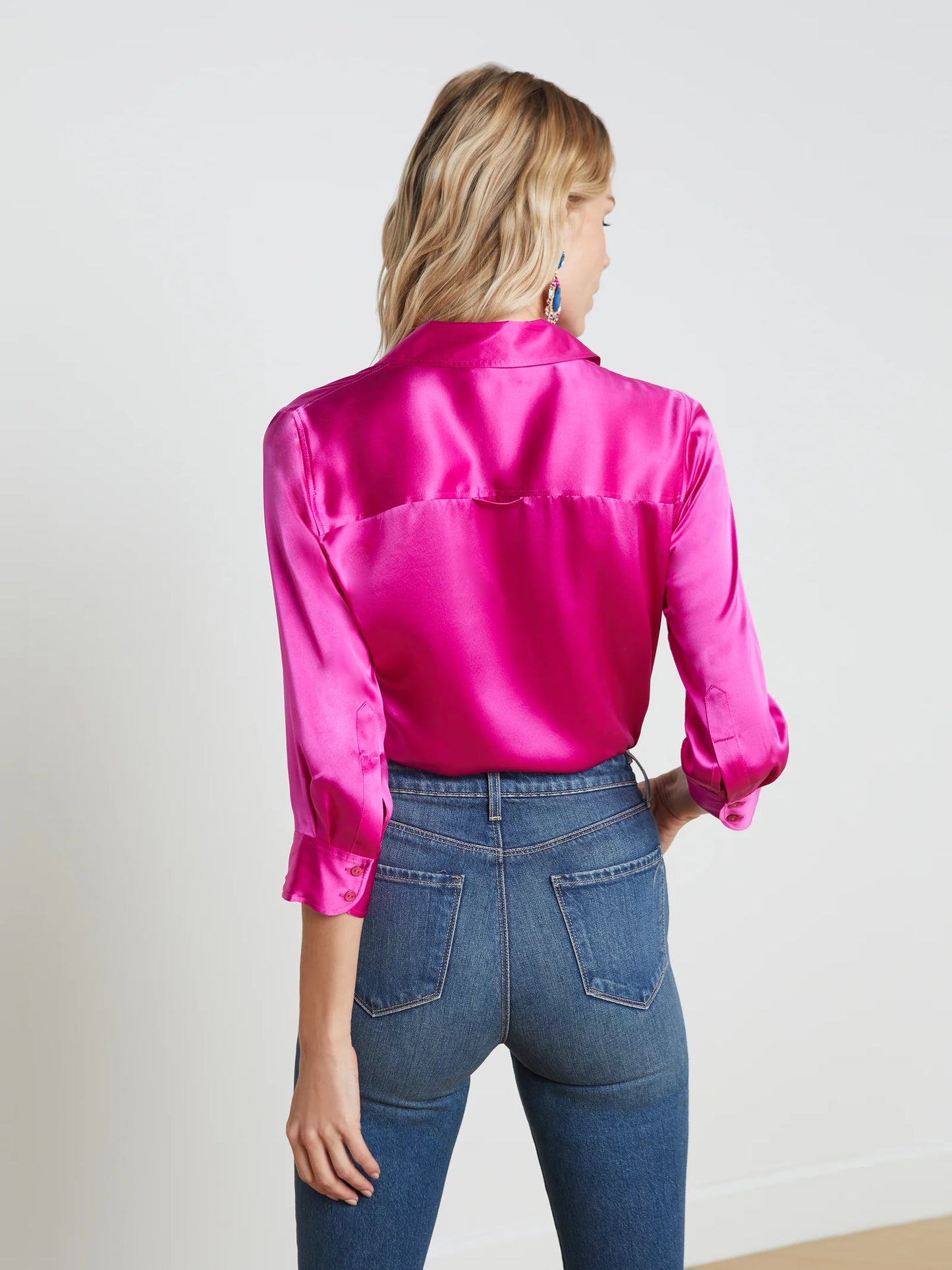 Dani Blouse Star Ruby - L'AGENCE