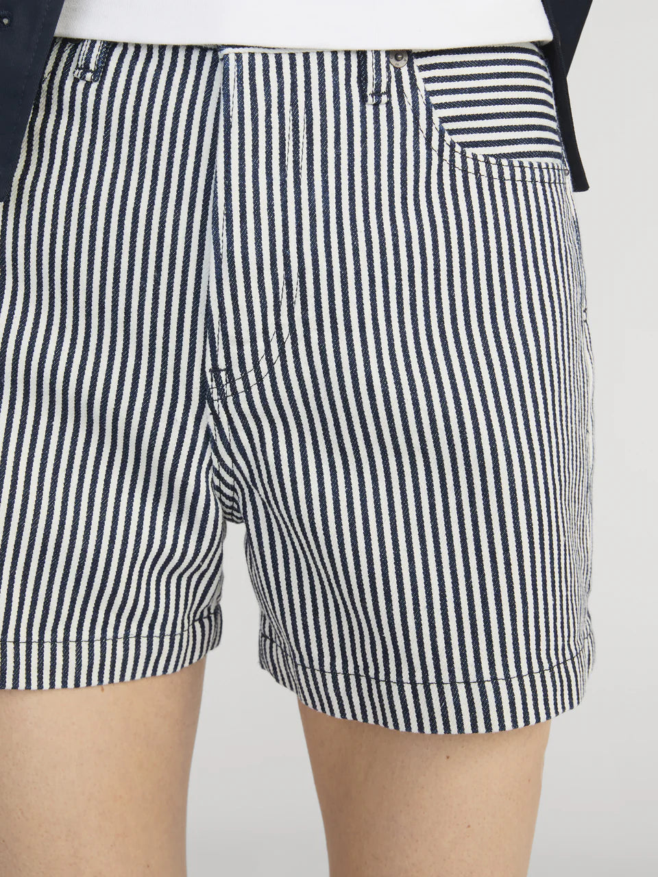 Everyday Short Navy Stripe - Frame
