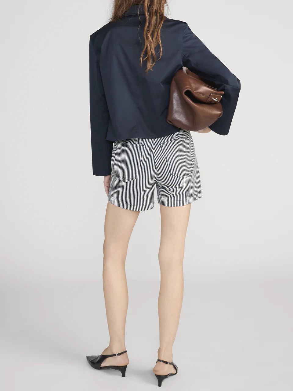 Everyday Short Navy Stripe - Frame