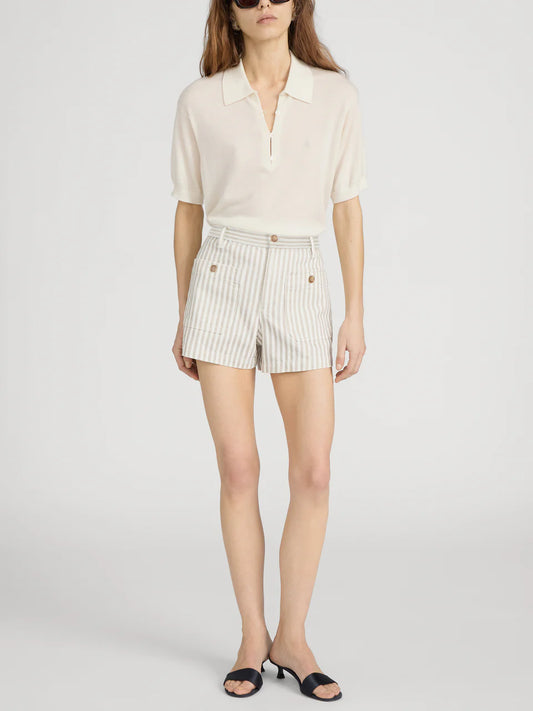 Cruise Short Flax Stripe - Frame