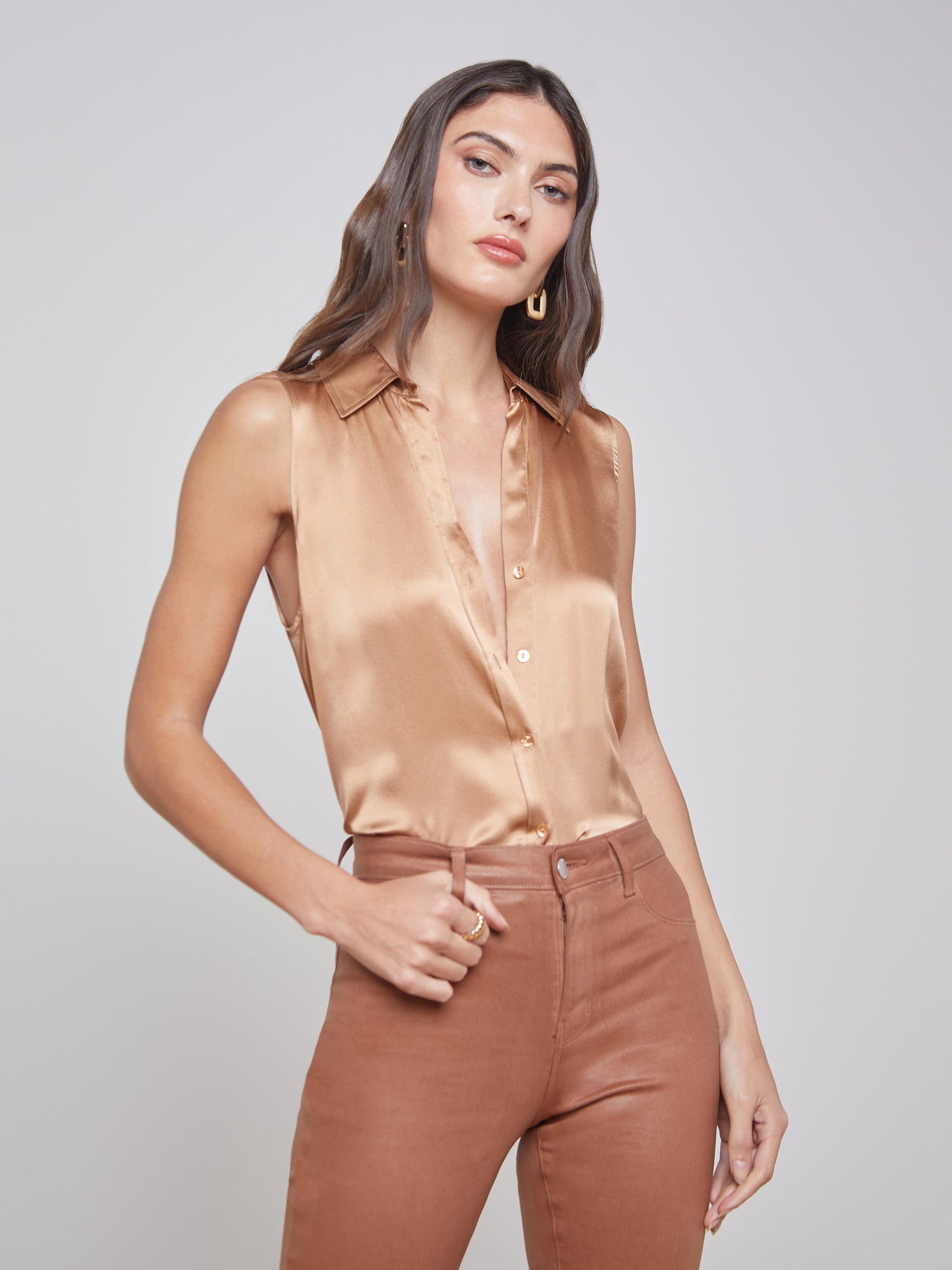 Emmy Blouse Macaroon - L'AGENCE