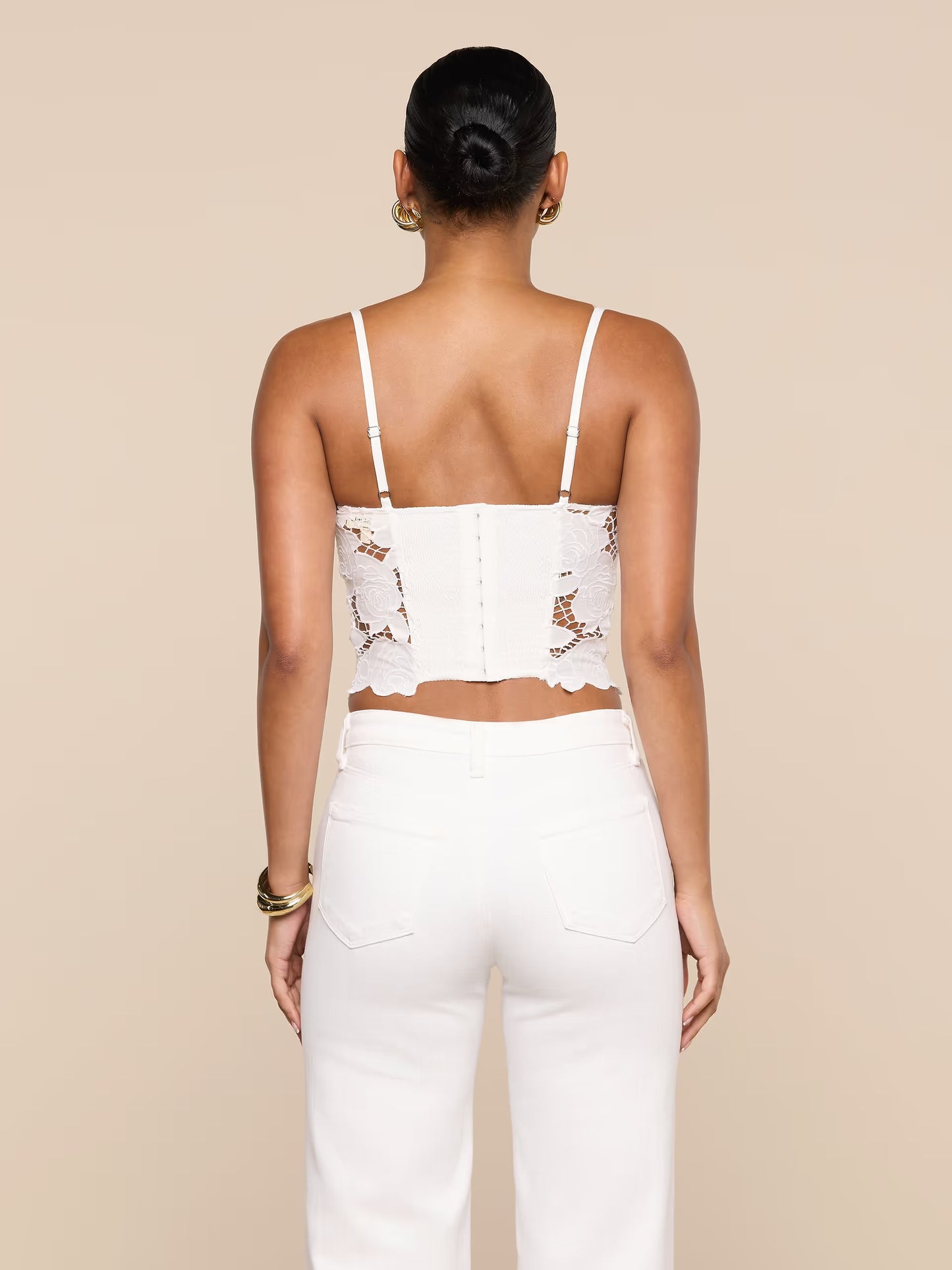 Sonya Bustier Ivory - L'AGENCE