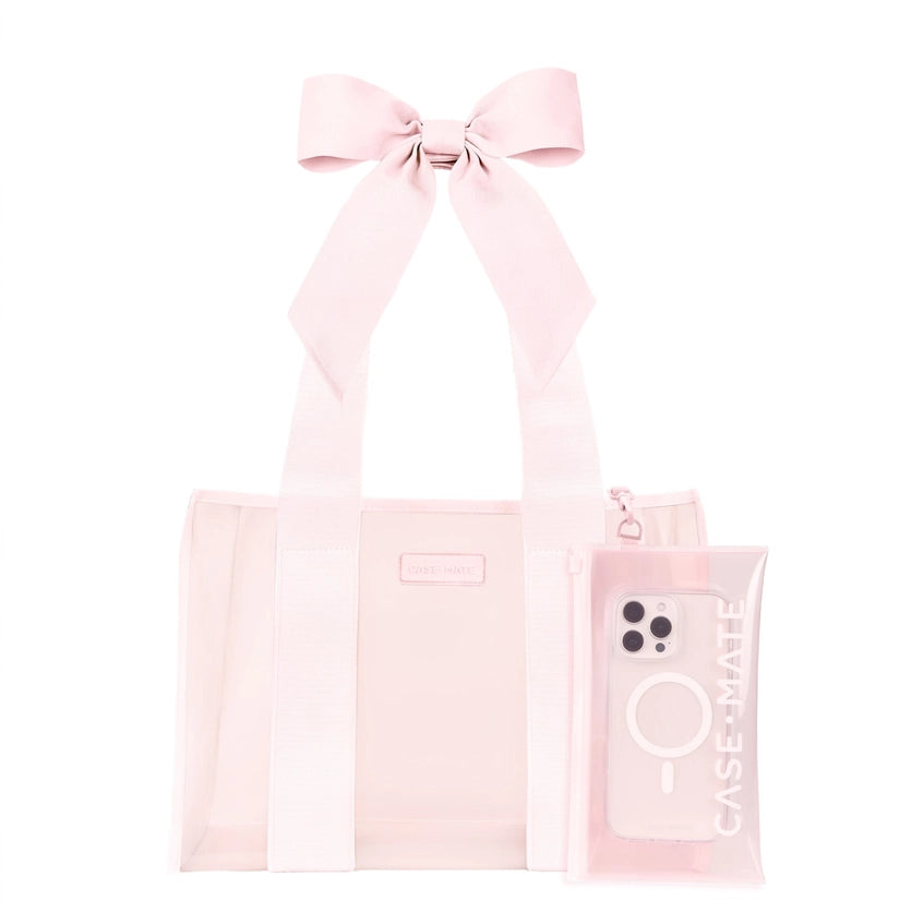 Medium Bow Jelly Tote Ballet Pink - Case-Mate