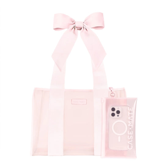 Medium Bow Jelly Tote Ballet Pink - Case-Mate