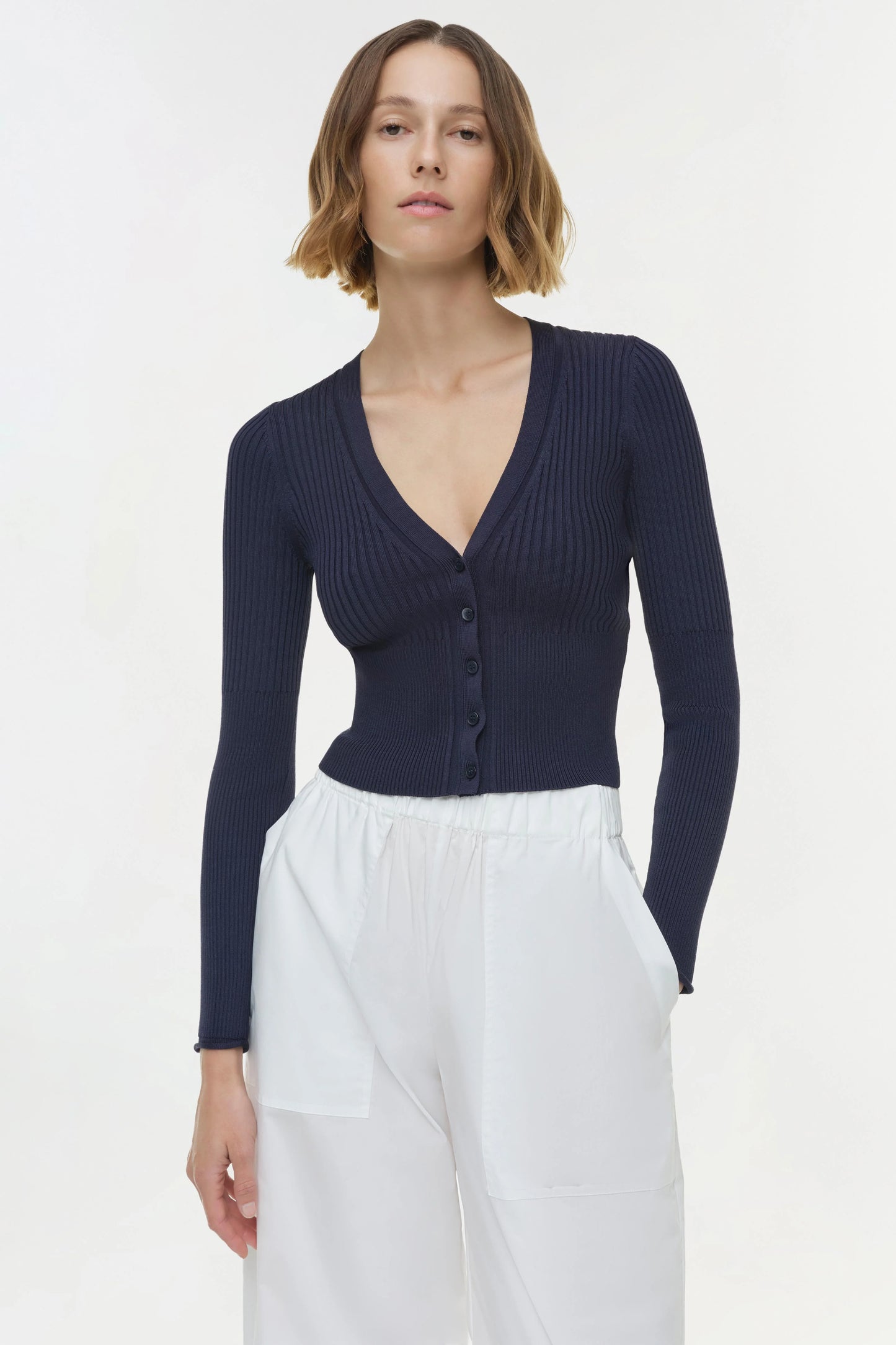 Ailany Knit Cardigan Midnight - Simkhai