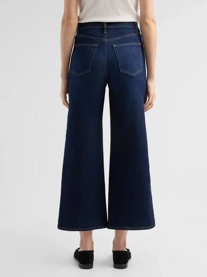 Le Pixie Slim Palazzo Exposed Button Fairway - Frame