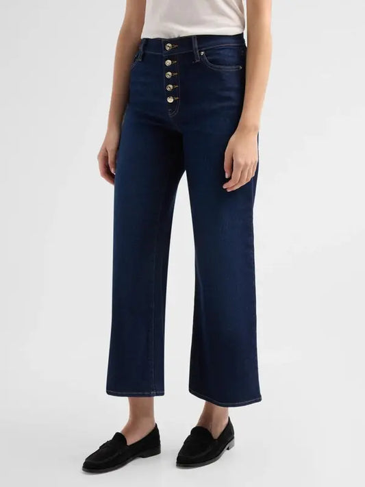 Le Pixie Slim Palazzo Exposed Button Fairway - Frame