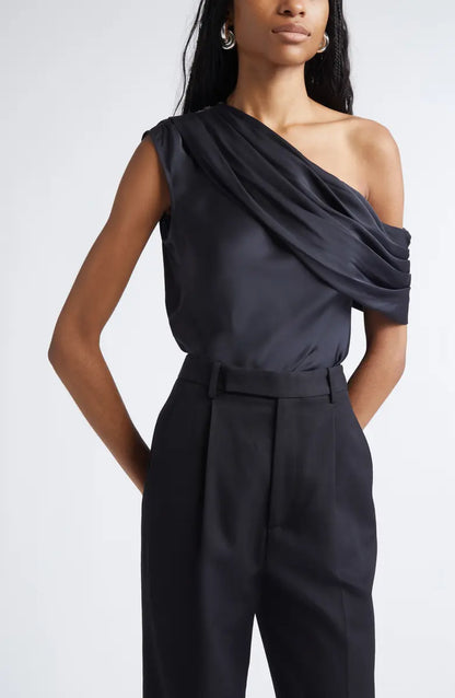 Sol Off-The-Shoulder Top Black - Ramy Brook