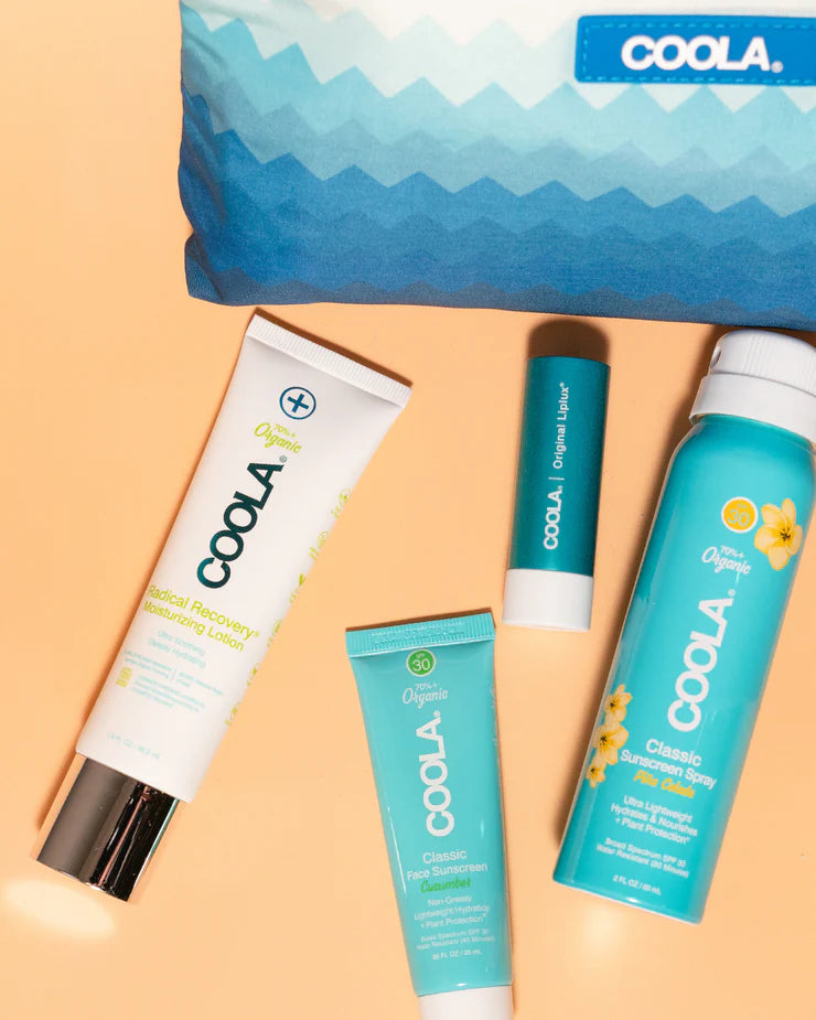 4 Piece Classic Suncare Travel Kit - COOLA