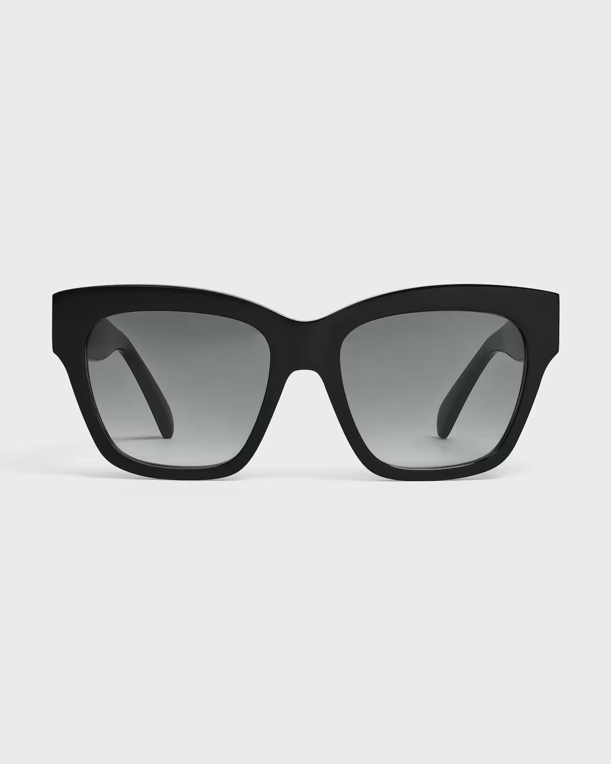 Triomphe Sunglasses Shiny Black Gradient Brown - CELINE
