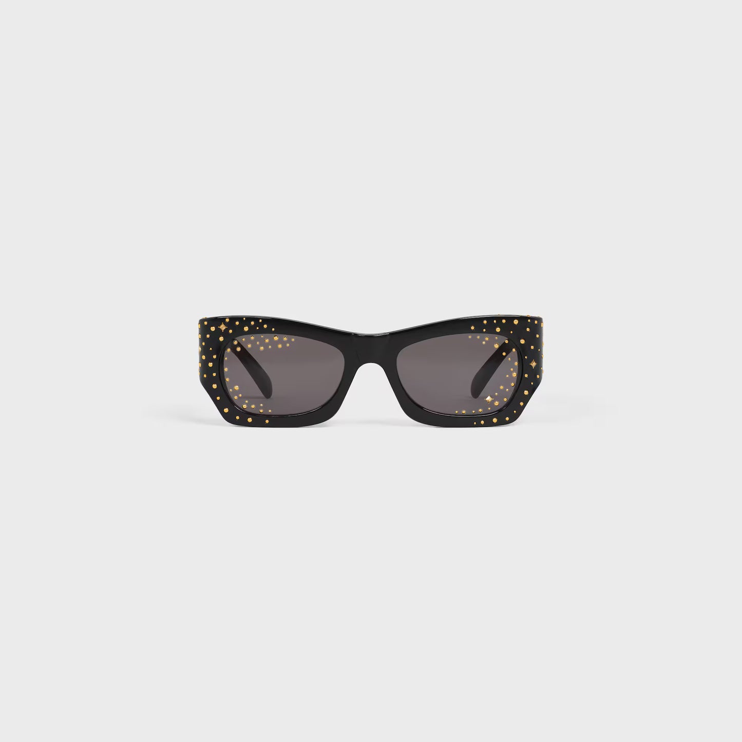 Graphic S333 Sunglasses Black With Crystals - CELINE