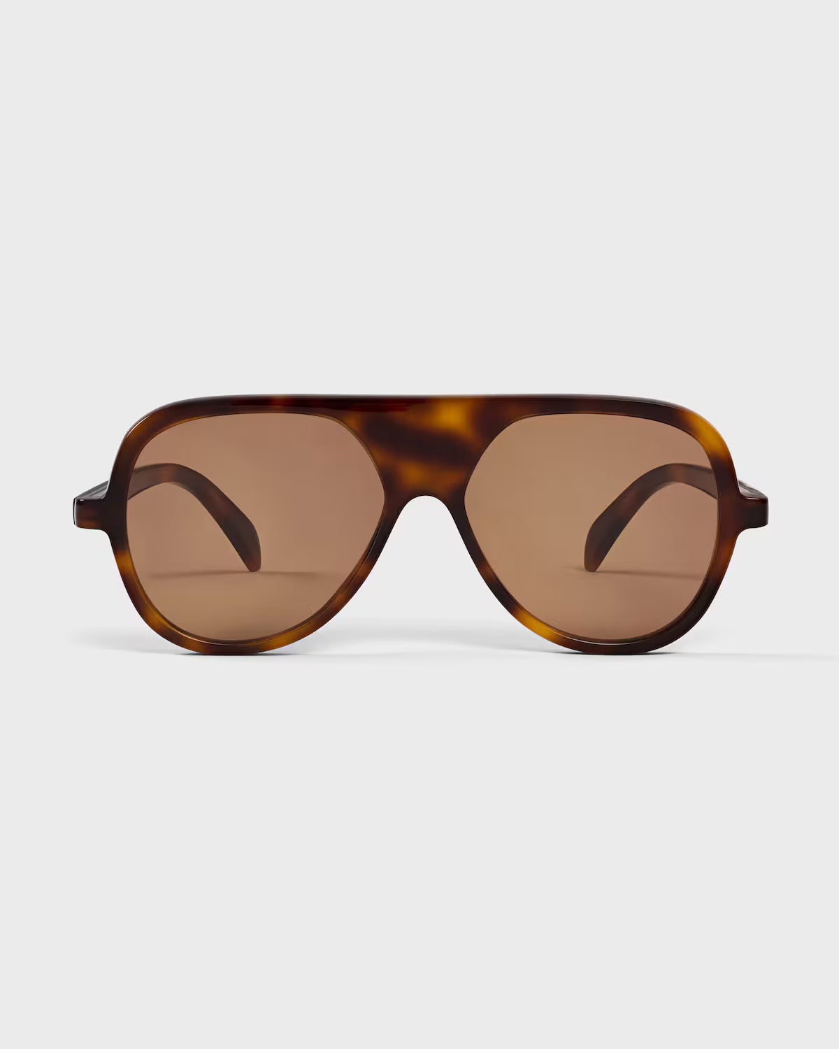 Pilot Frame Sunglasses Havana - CELINE