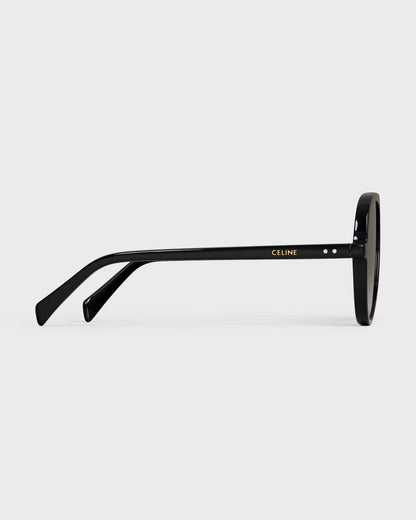 Pilot Frame Sunglasses Black - CELINE