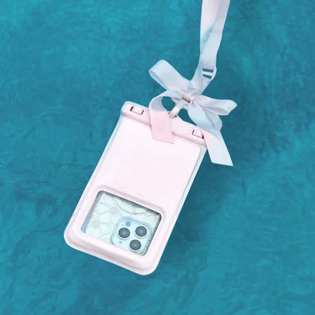 Waterproof Floating Pouch Ballet Pink Bow - Case-Mate