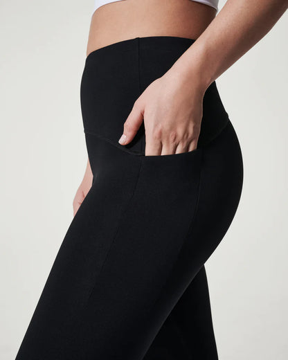 Booty Boost Perfect Pocket Active 7/8 Leggings Very Black - SPANX