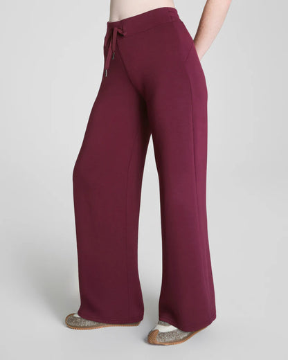 Airessentials Wide Leg Pant Plum Berry - SPANX