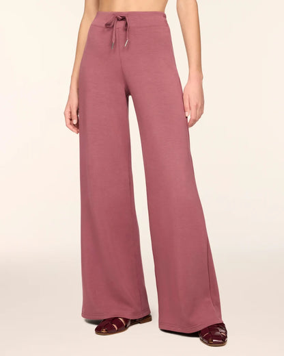 Airessentials Wide Leg Pant Rum Raisin - SPANX