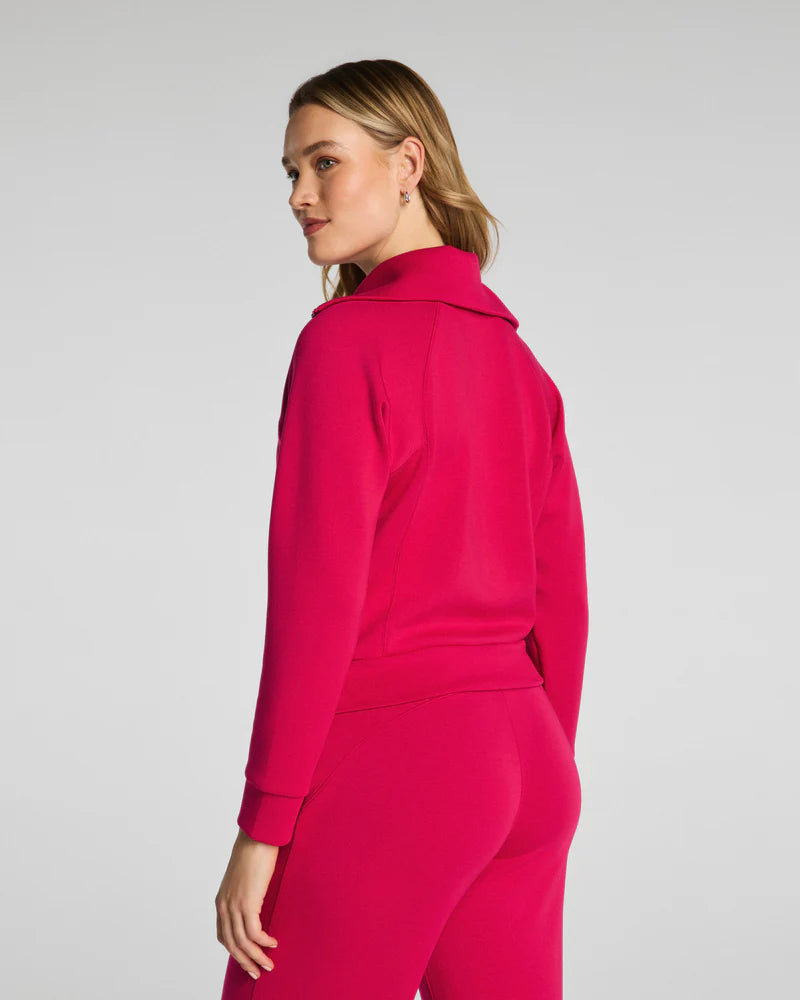 Airessentials Half Zip Fuchsia - SPANX