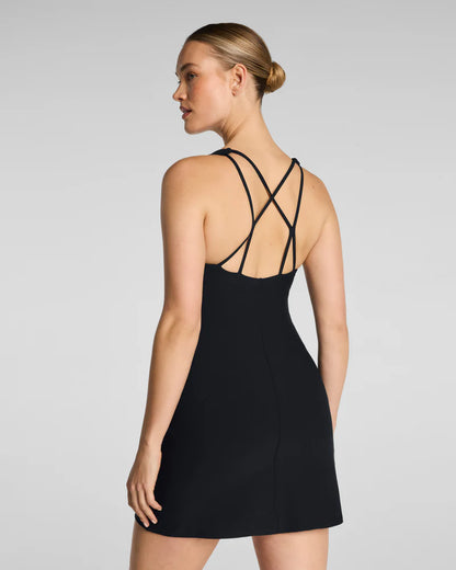 Strappy Back Dress Very Black - SPANX