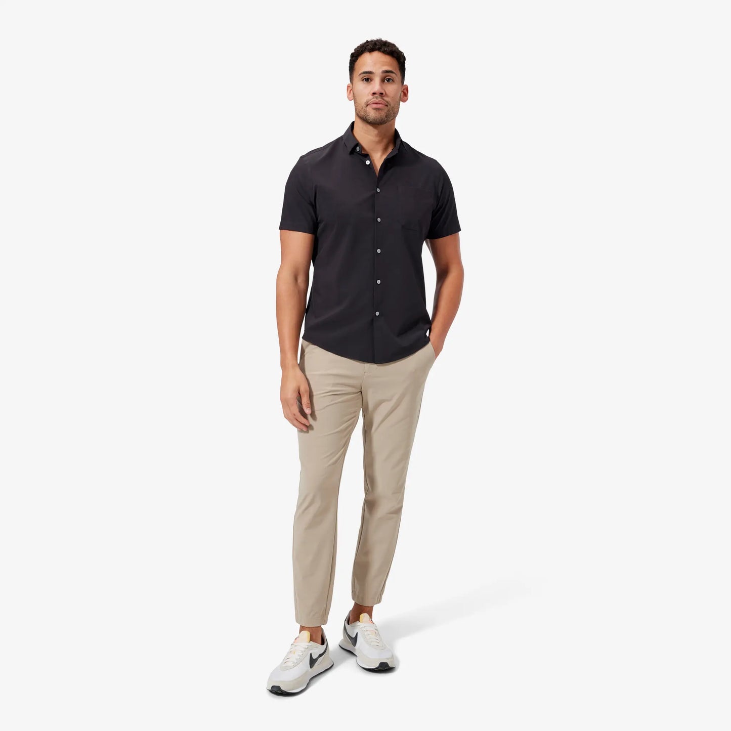 Leeward Short Sleeve Black - Mizzen + Main