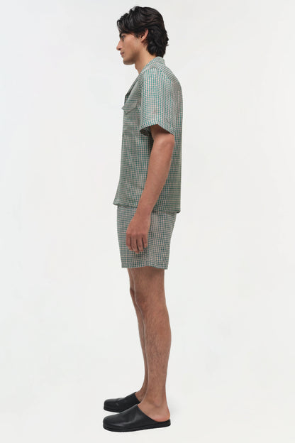 Lowell Swim Shorts Kelly Green - Simkhai