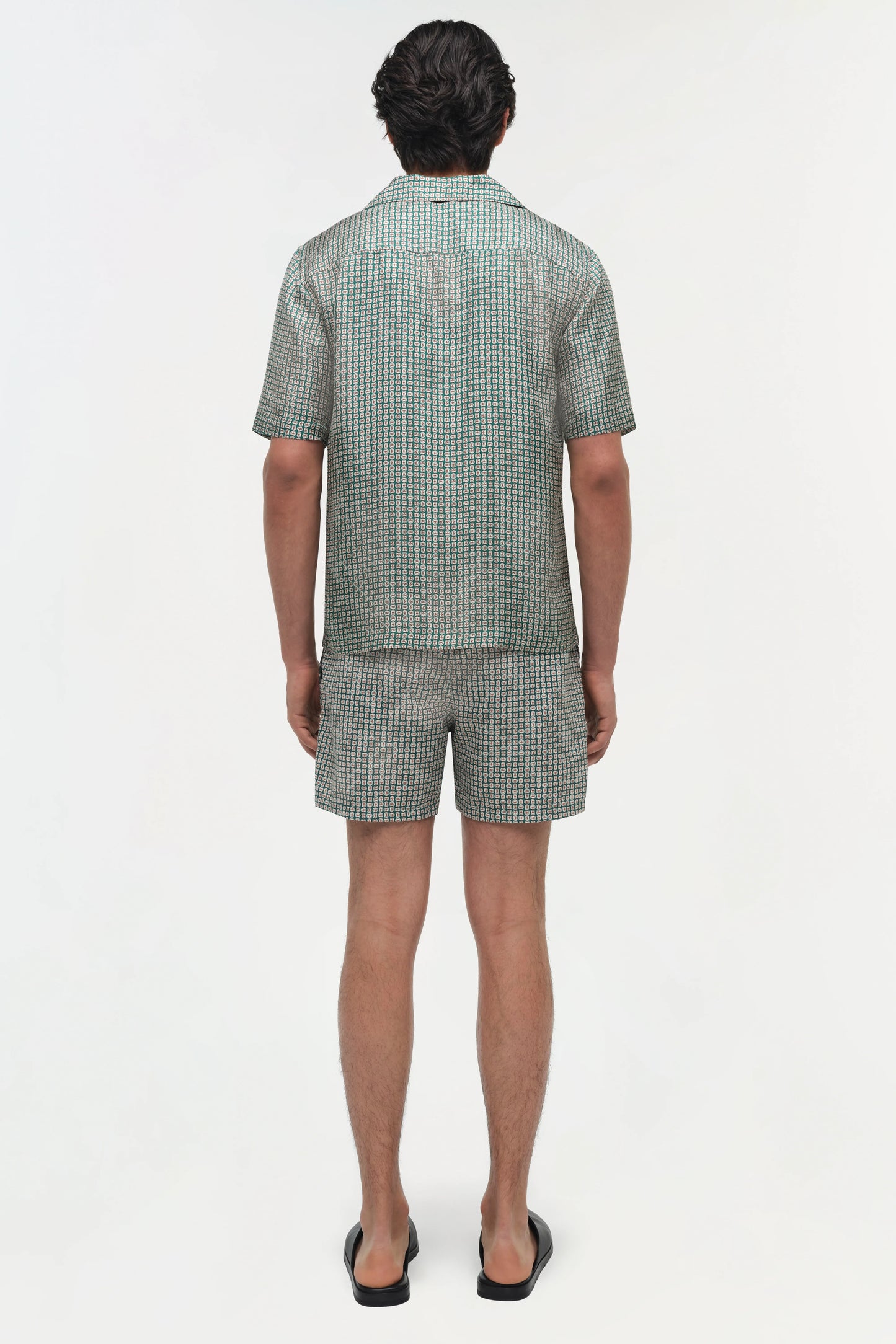 Lowell Swim Shorts Kelly Green - Simkhai