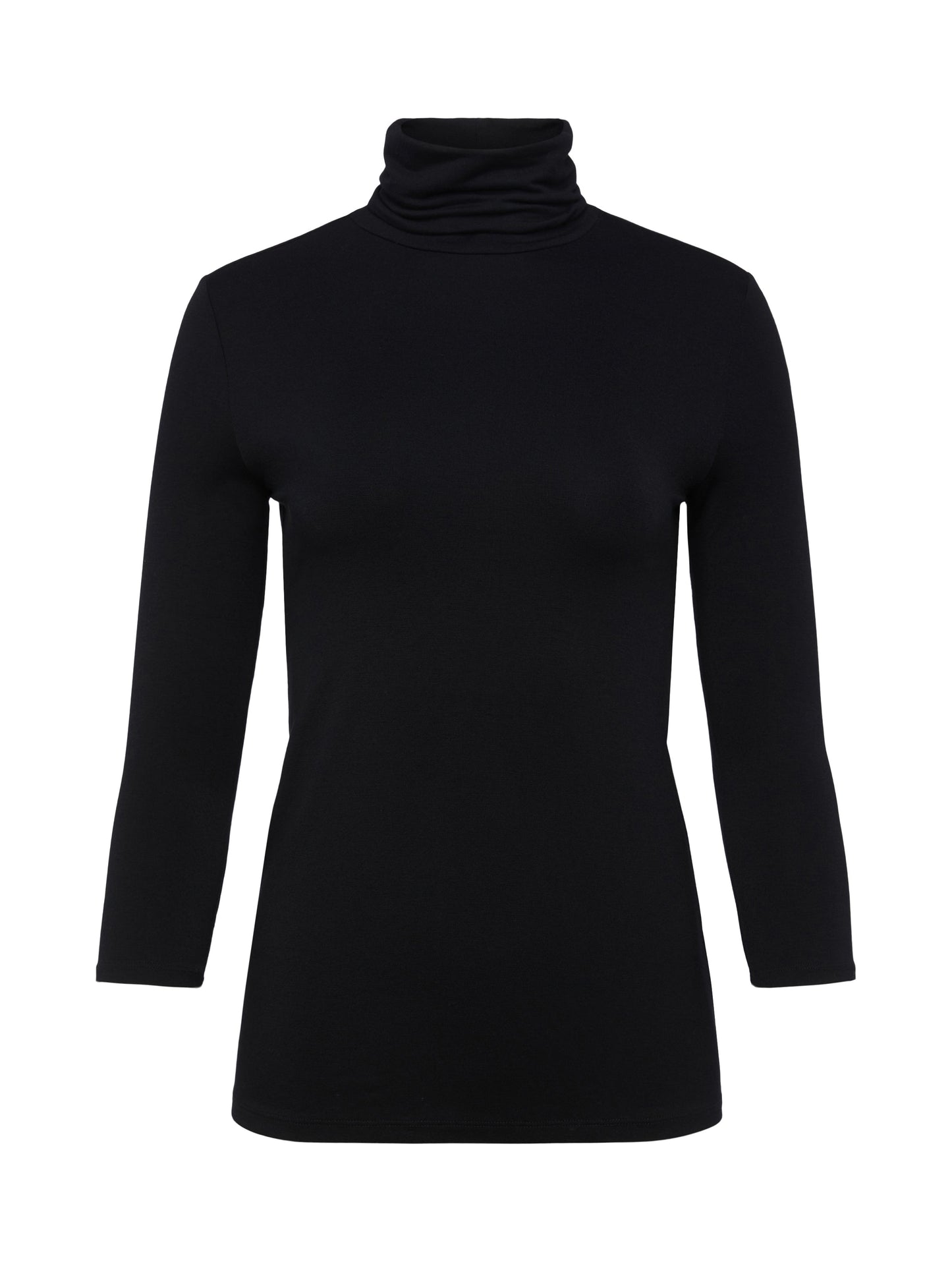 Aja Turtleneck Top Black - L'AGENCE