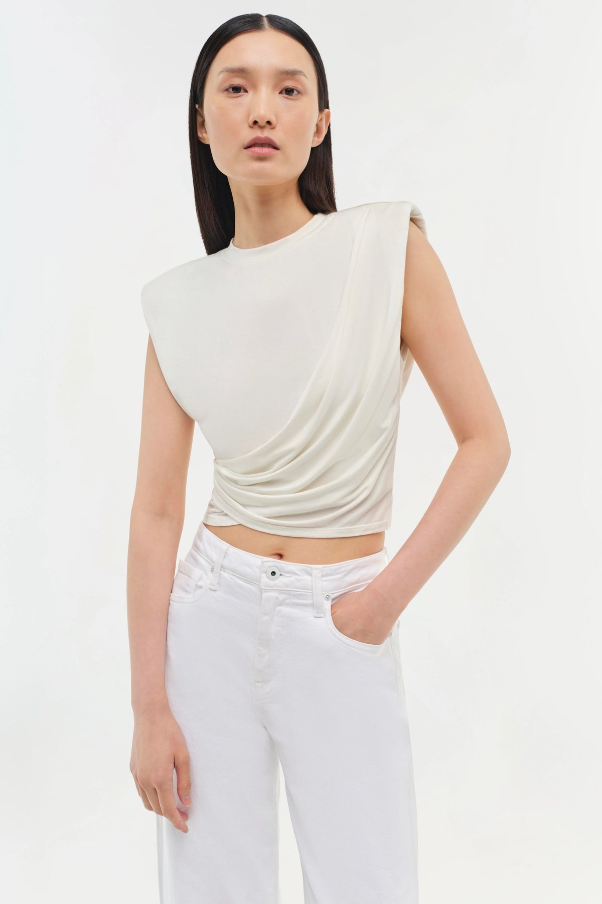 Signature Estelle Top White - Simkhai