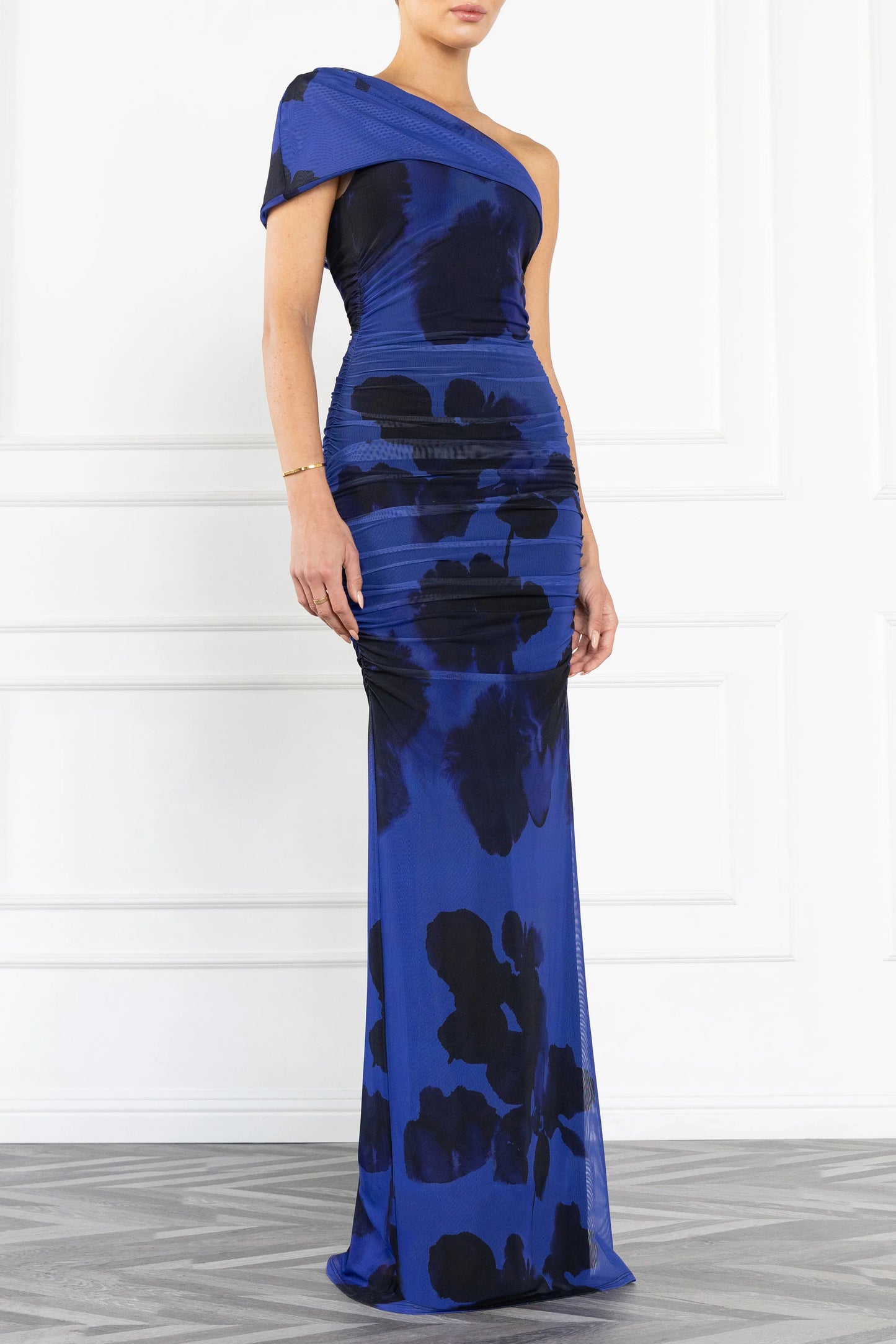Rosario Maxi Dress Inkstorm Blue - Black Halo