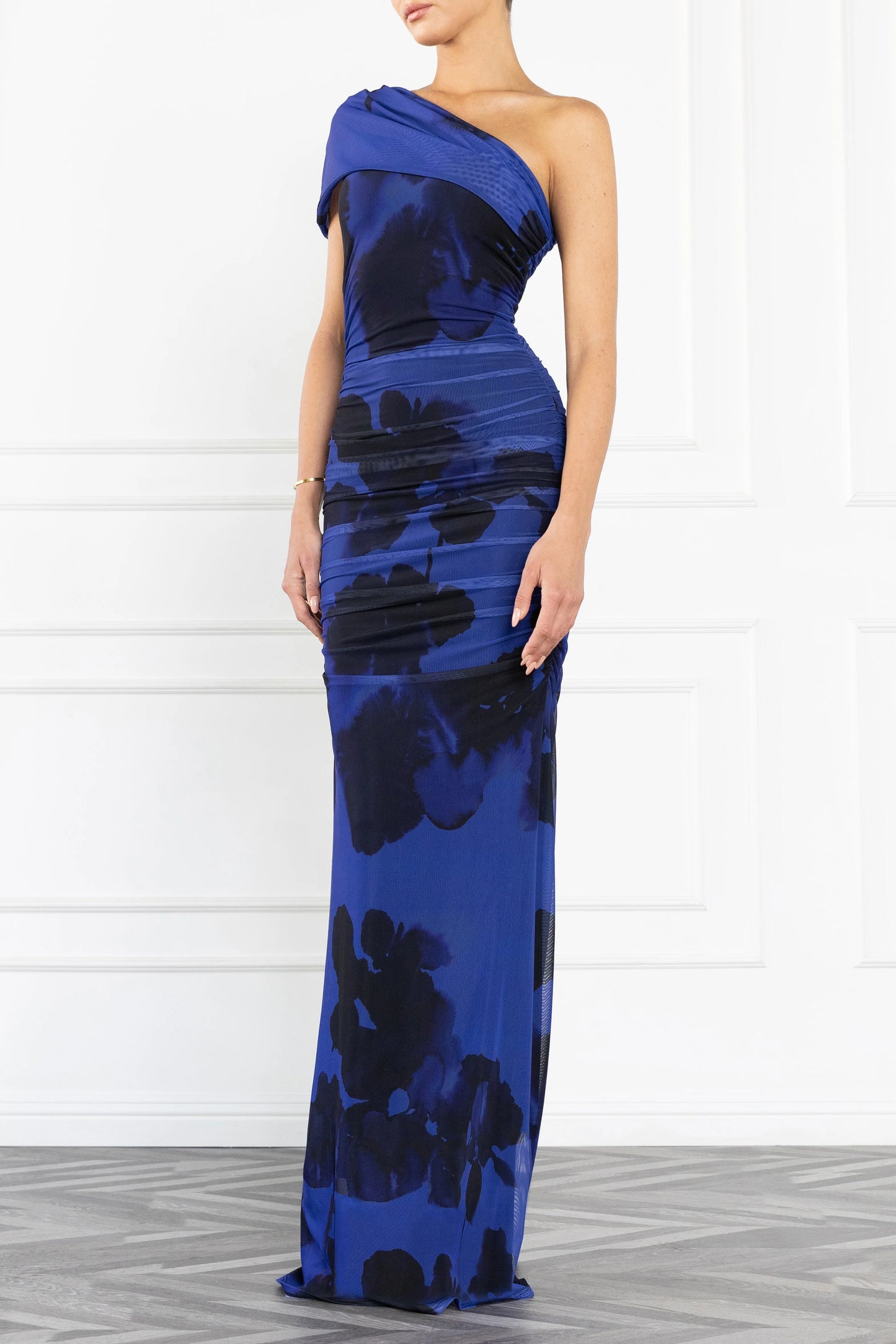 Rosario Maxi Dress Inkstorm Blue - Black Halo