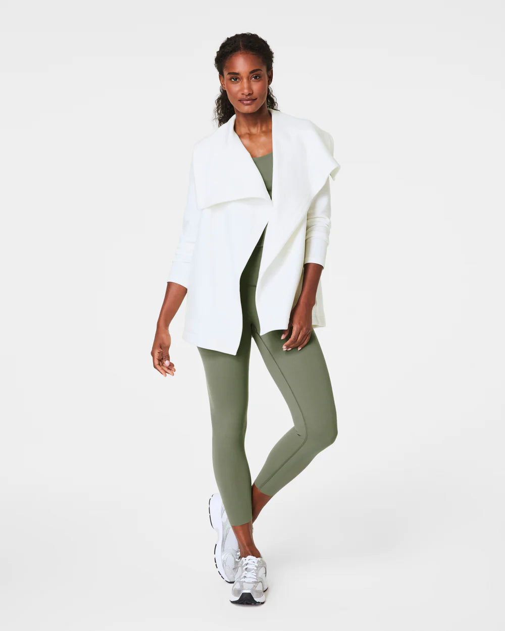 Airessentials Open Wrap Cardigan Powder - SPANX