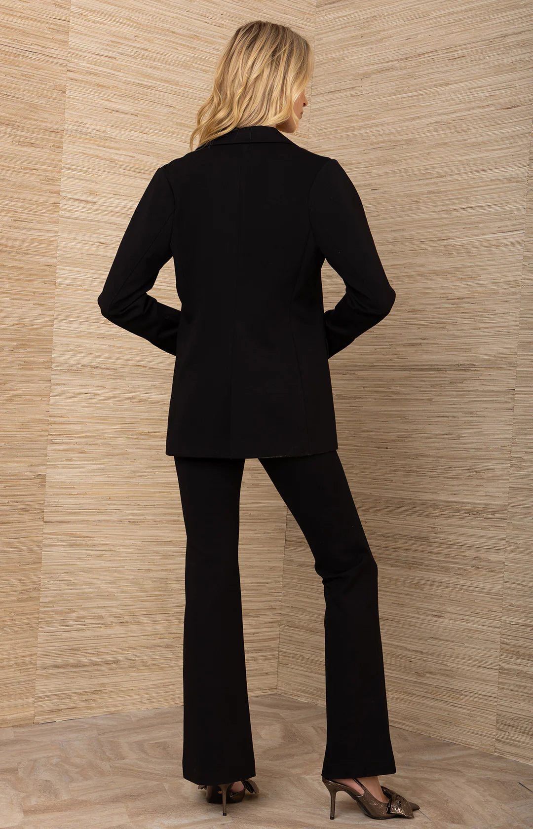 Taytum Stretch Jacket Black - Hale Bob