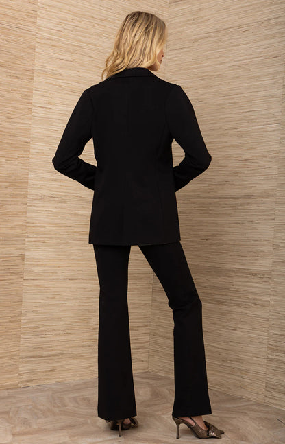Taytum Stretch Jacket Black - Hale Bob
